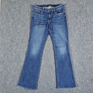 Lucky Brand "Sweet Boot" Denim Jeans Medium Wash Blue Women's Size‎ 31x30 Stain